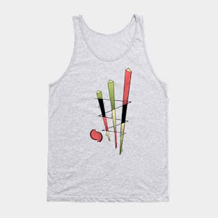 Three Geometric Bamboo Tank Top